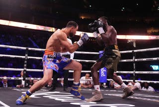 Saavedra (left) has started well against Bentley